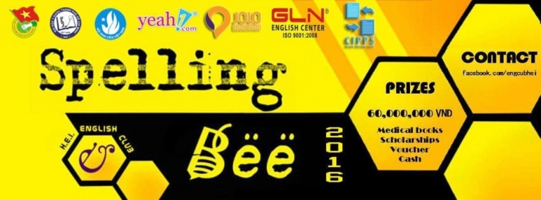 Hình ảnh cuộc thi đánh vần tiếng Anh do một CLB tổ chức tại ĐH Hoa Sen