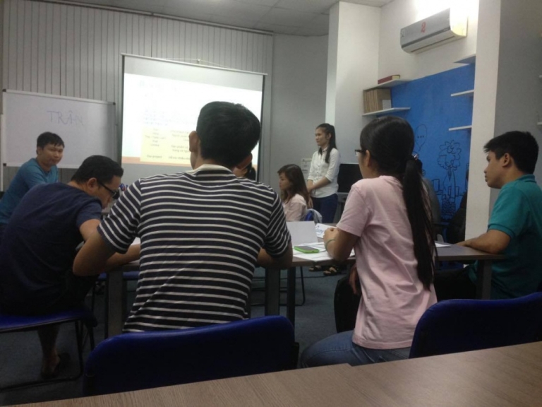 lớp học của BA