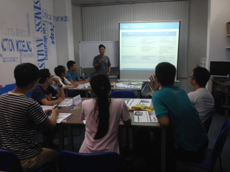 lớp học của BA