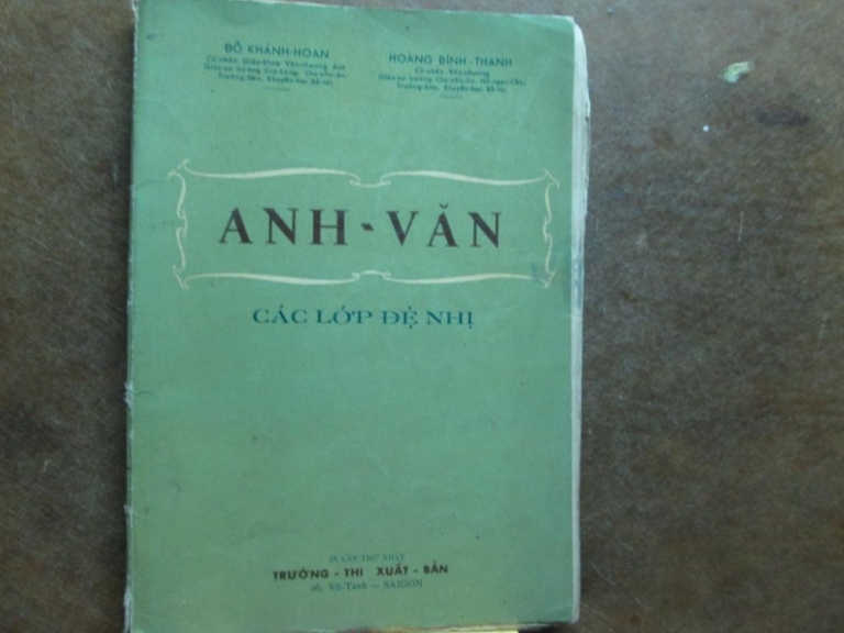 sách dạy tiếng Anh trước năm 1975