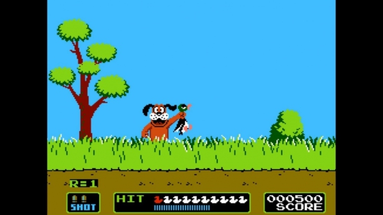 game bắn vịt - điện tử 4 nút