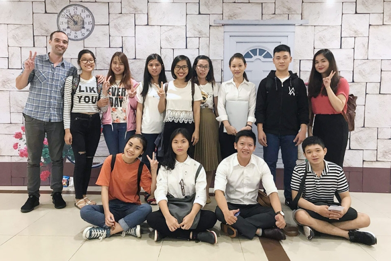 Các bạn học viên tại IKUN