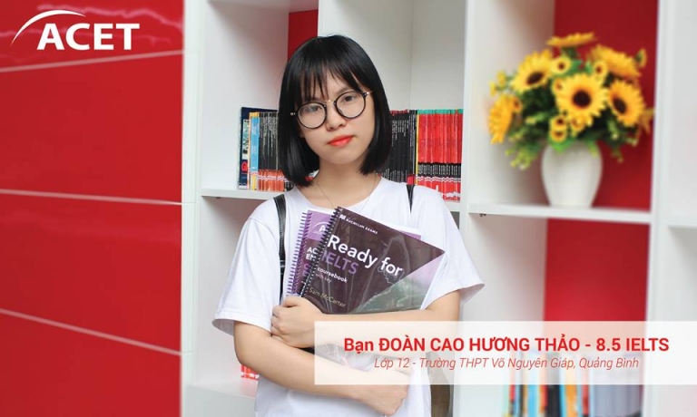 ACET xứng đáng là trung tâm luyện thi IELTS chất lượng tuyệt đối, được học ở đây thì điểm cao miễn chê