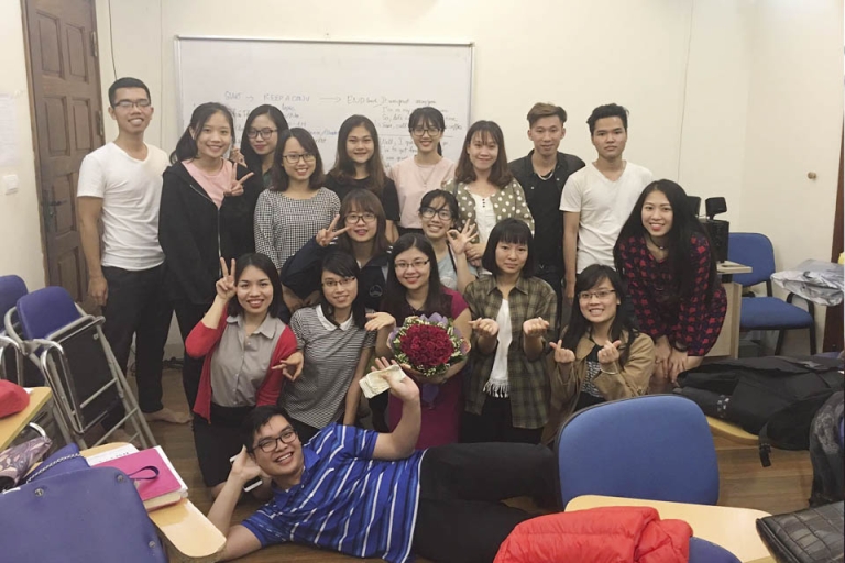 Một lớp học tại Enci Education luôn có tiếng cười