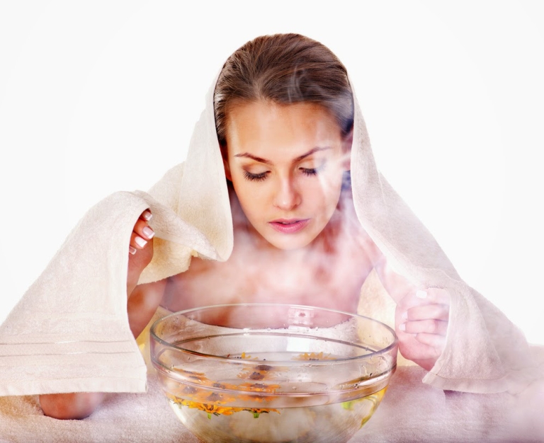 xông hơi là một trong những cách tỉnh ngủ hiệu quả