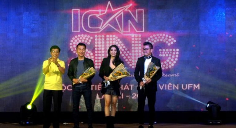 Cuộc thi GIọng hát vàng tại Đại học Tài chính - Marketing (Nguồn: ufm)