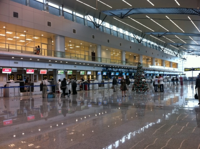 Bên trong sân bay Đà Nẵng