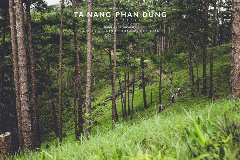 Con đường mòn bên núi (nguồn: Hanz Vu)
