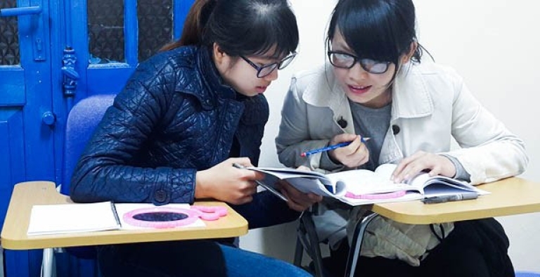 sự kết nối giữa các thành viên trong lớp học là điểm đặc biệt tại moon esl