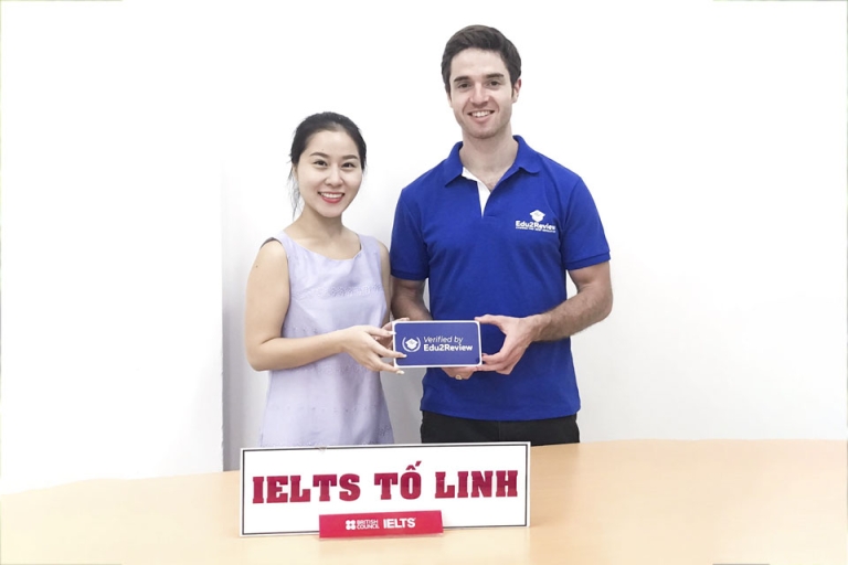 Cô đã xinh mà còn vui tính (Nguồn: IELTS Tố Linh)