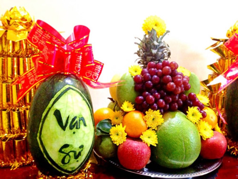 Mâm ngũ quả Việt Nam