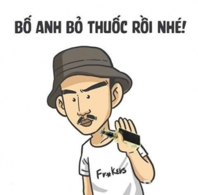 Bố anh hút rất nhiều thuốc