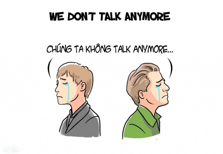 we don't talk anymore