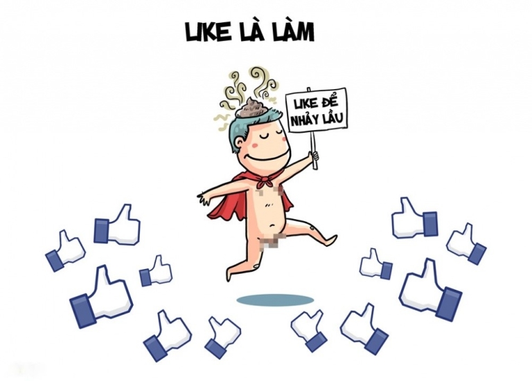 like là làm