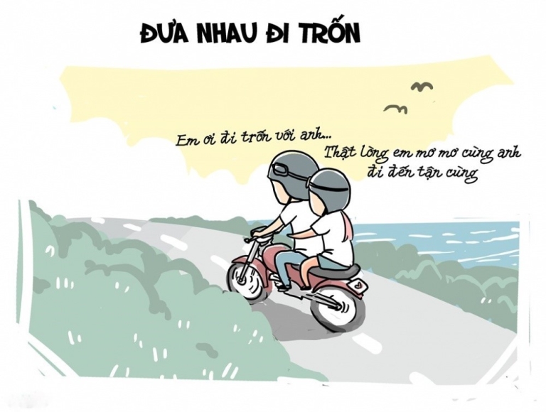 đưa nhau đi trốn