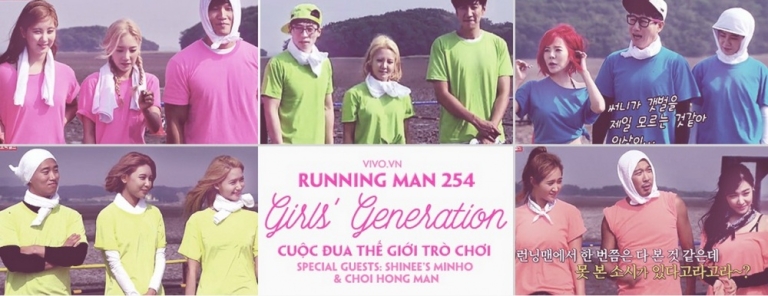 running man cùng SNSD