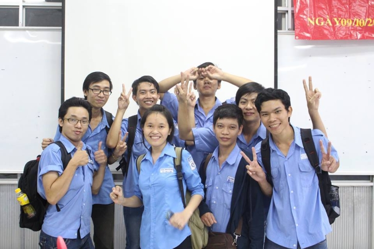 Sinh viên ở Cao Thắng đóng tiền theo số tín chỉ mà mình học