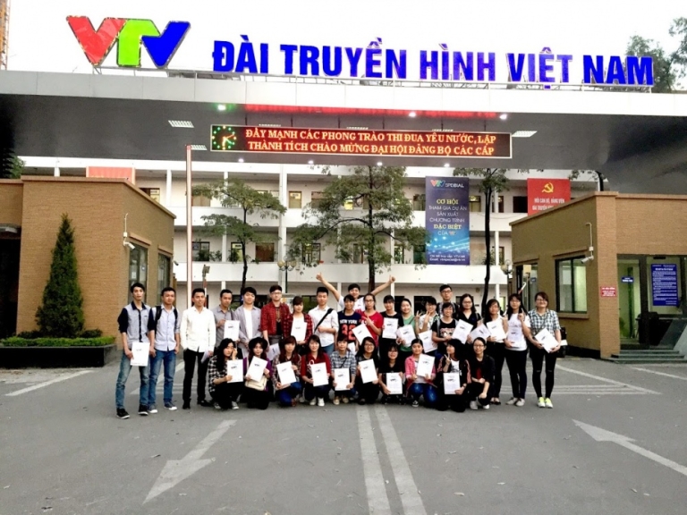 Việc thực tập trái ngành tại đài truyền hình cũng không hề đơn giản