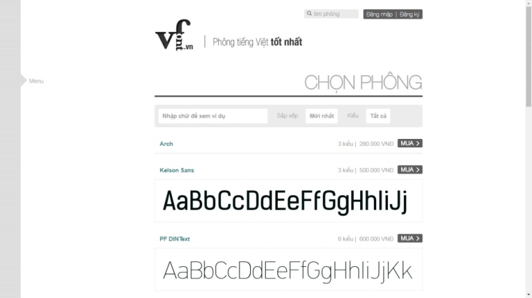 Vfont là trang web bán các font đã được Việt hóa và có bản quyền.