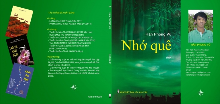 Đừng quên đọc phần giới thiệu tác giả ở trang bìa khi chọn sách