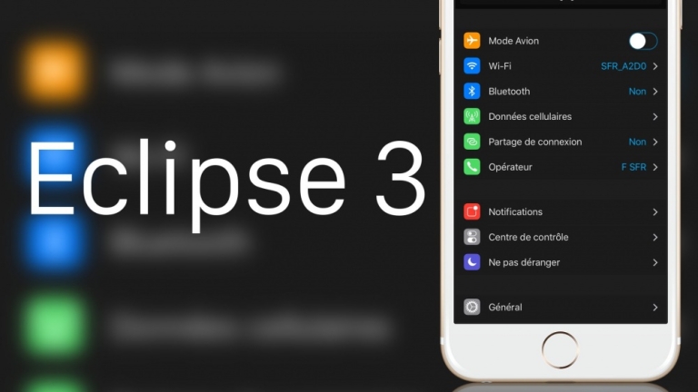 Elipse chuyển nền iPhone từ trắng thành đen