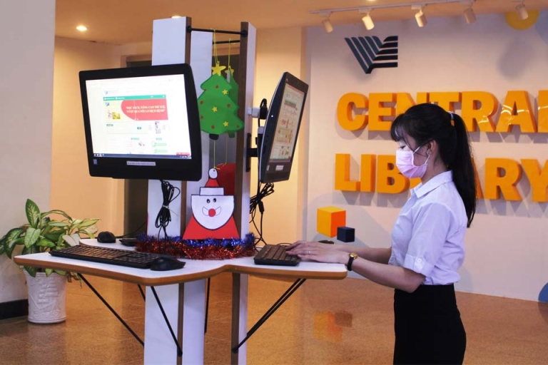 Khám phá những điểm hot tại Thư viện Trung tâm Đại học Quốc gia TP.HCM