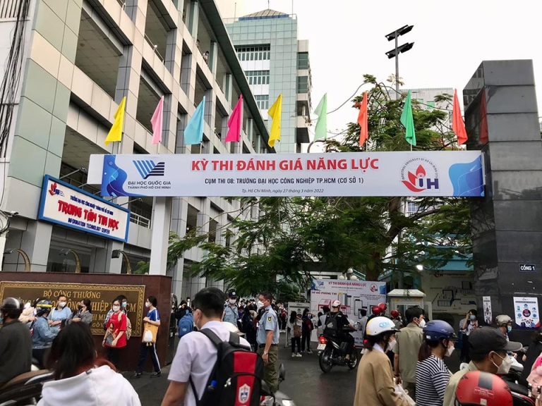 Kết quả kỳ thi Đánh giá năng lực là một trong 4 căn cứ xét tuyển của Đại học Công nghiệp TP.HCM