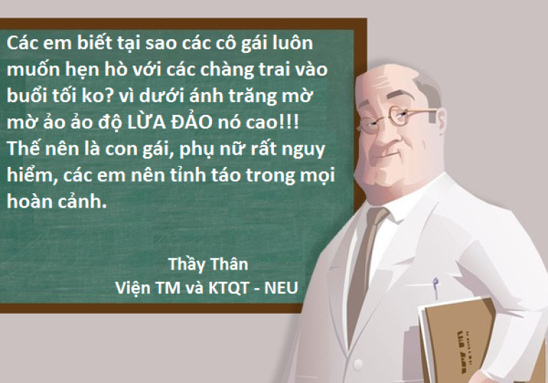Ngã ngửa với top 10 những câu nói bá đạo của giảng viên đại học