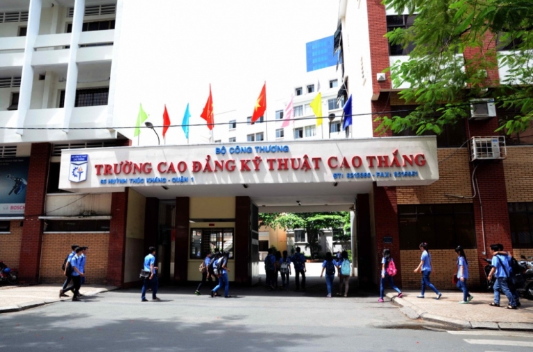 Cao đẳng Kỹ thuật Cao Thắng nổi tiếng với các ngành kỹ thuật