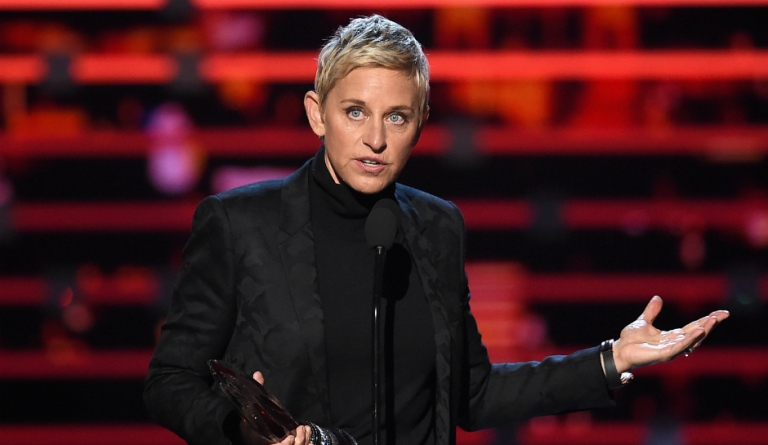 Ellen trong bài phát biểu nhận thưởng