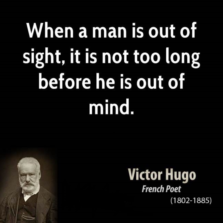 Out of sight out of might