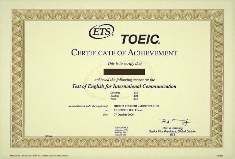 ETS - cộng đồng kỳ thi TOEIC