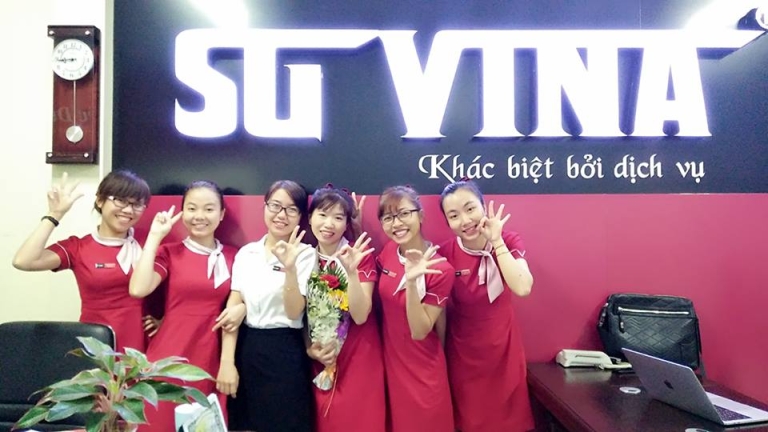 Ngoại ngữ Saigon Vina có nhiều chi nhánh tại TP HCM, Bình Dương và Bà Rịa Vũng Tàu