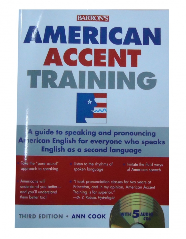 Bìa sách American Accent Training (Nguồn Amazone)