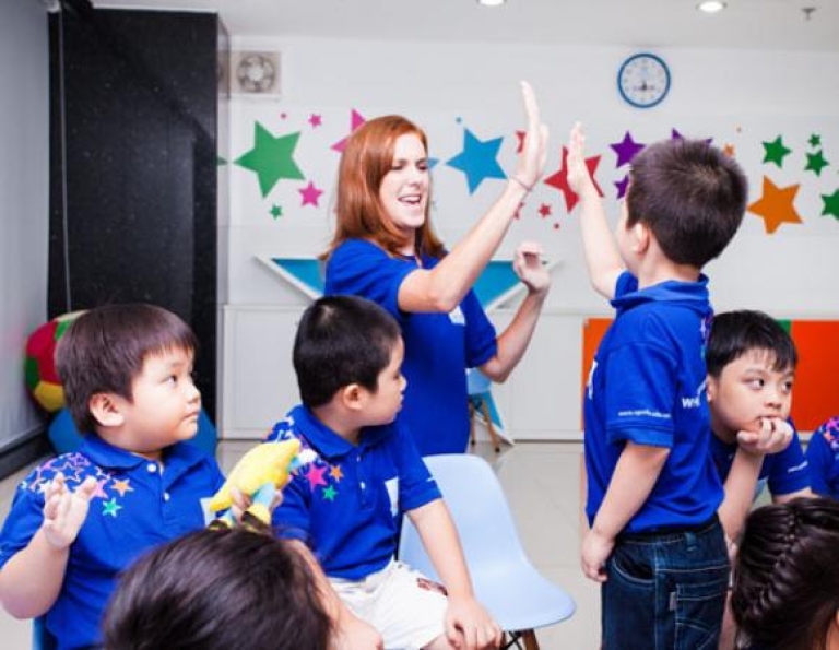 Apollo nổi tiếng trong đào tạo giao tiếp tiếng Anh cho thiếu nhi