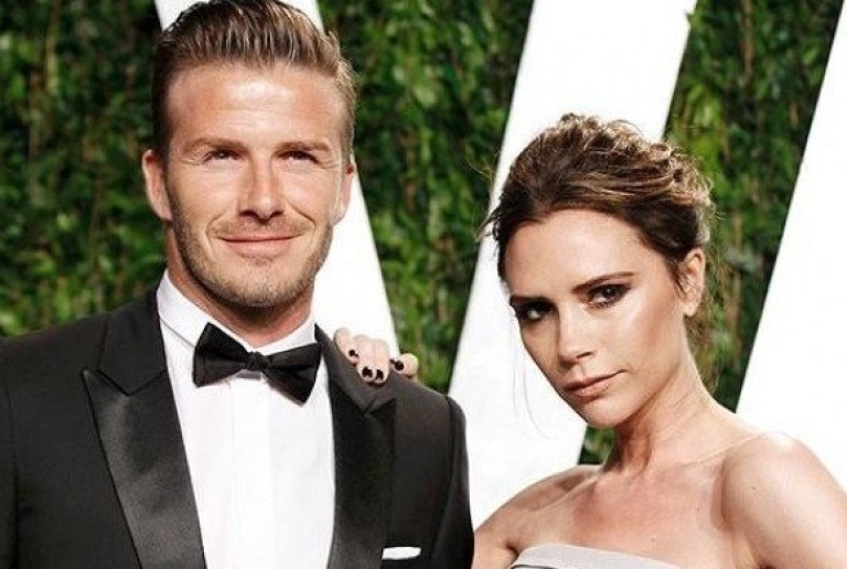 Quý ông lịch lãm Beckham sánh vai cùng vợ