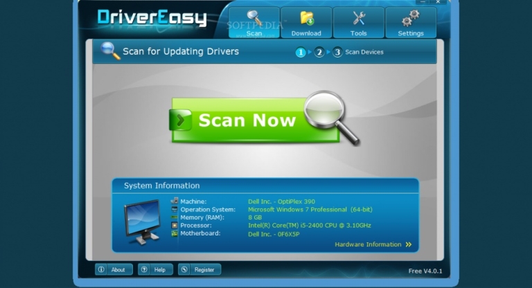 Driver là công cụ hữu ích để tự động tải những cập nhật từ hệ thống