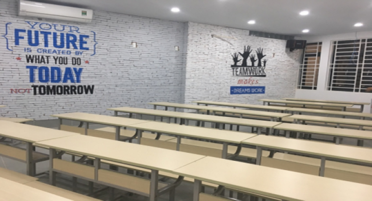 Phòng học hiện đại tại Trung tâm Anh ngữ Tôi Tự Học cơ sở 3 (Nguồn: Anh ngữ Tôi Tự Học)