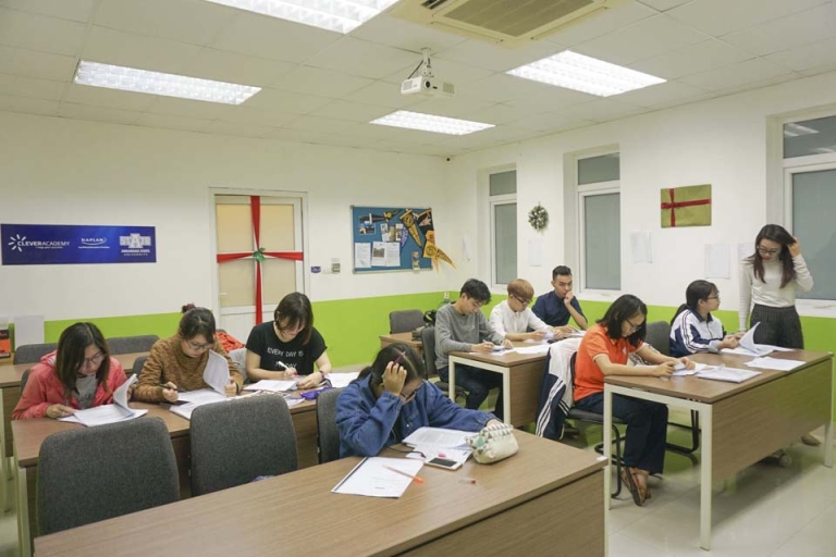 Các học viên của học viện Anh ngữ Quốc tế Clever Academy (Nguồn: Clever Academy)