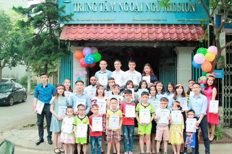 Vui chơi hội hè tại Mission Language Center (Nguồn: Mission Language Center)