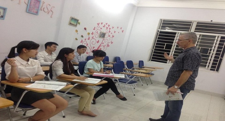 Một giờ học với giáo viên nước ngoài tại trung tâm Aten (Nguồn: Aten)