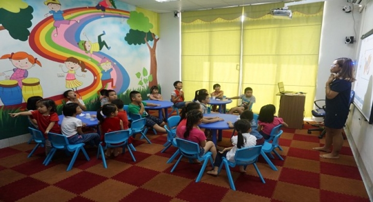 Lớp học tiếng Anh trẻ em tại Cleverlearn Việt Nam (Nguồn: Cleverlearn Việt Nam)