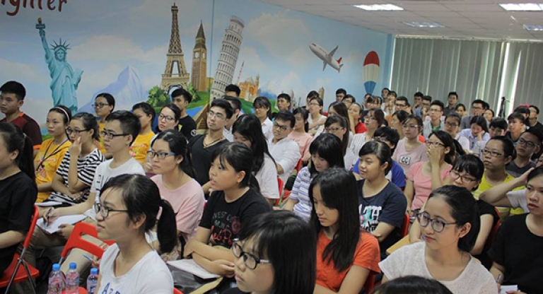 Một buổi tư vấn tại IELTS Fighter (Nguồn: IELTS Fighter)