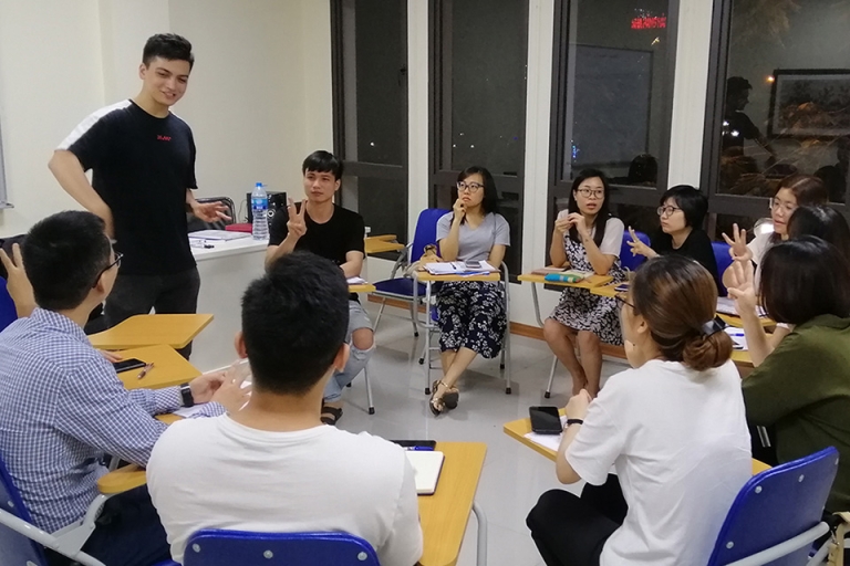 Các học viên của trung tâm Anh ngữ Aten (Nguồn: Aten)