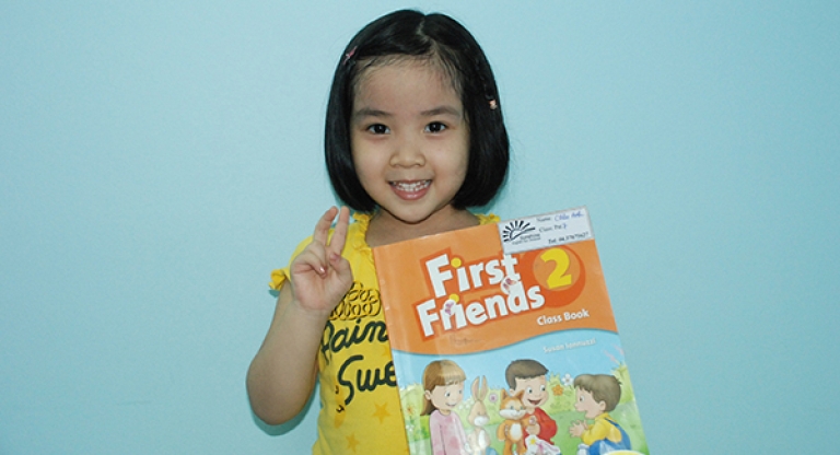 Học viên lớp First Friends tại Ánh Dương (Nguồn: Ánh Dương)