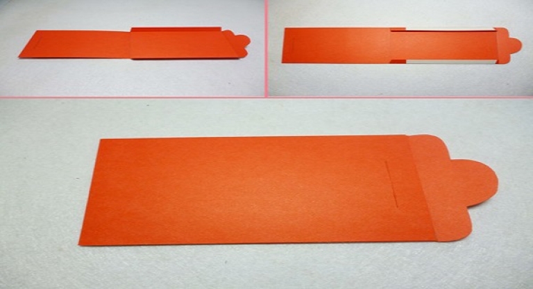 Sau đó, bạn cắt giấy theo khung được vẽ (Nguồn: Afamily)