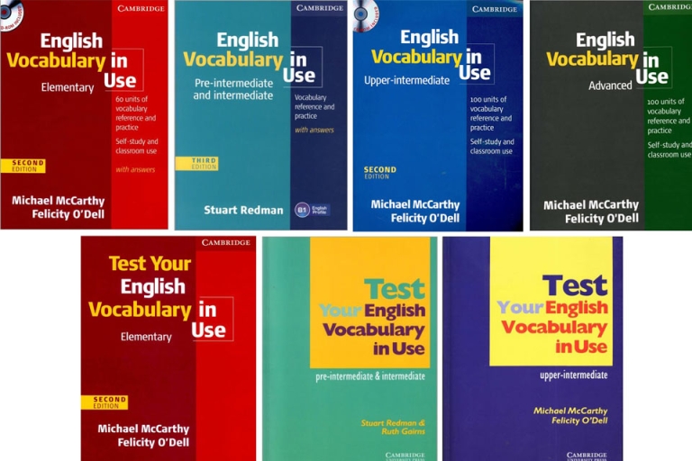 Bộ sách English vocabulary in use của Đại học Cambridge