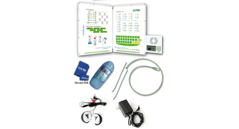Bên trong một chiếc máy học tiếng Anh (Nguồn: Easy Talk)