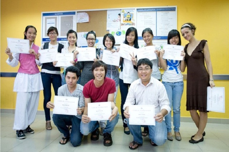 trung tam day TOEIC nao o quan 2