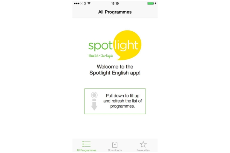 Học tiếng anh dễ dàng với Spotlight English